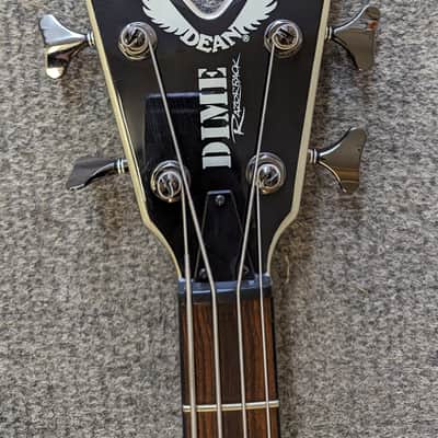 Dean Dimebag Razorback Bass 2006 - Black/Silver image 5