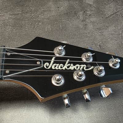 Jackson AT2T MIJ Japan 1997 - Cherry Sunburst Flame Top EMG HH Super Archtop AT1 Strat Pre-Fender Pro Professional 90s Guitar image 6