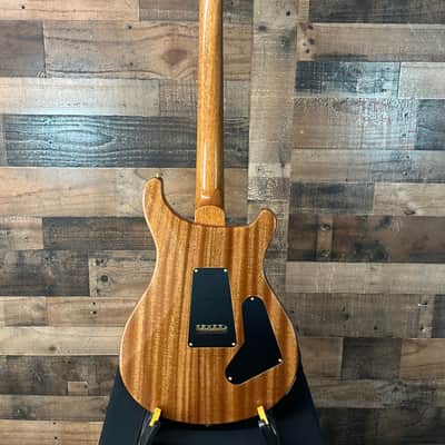 PRS Wood Library Custom 24 Left Handed Quilted Maple 10-Top Natural Finish Ziricote Fingerboard Paisley PRS Hardcase 598 image 10