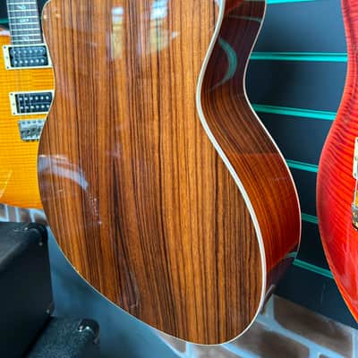 Taylor 214ce DLX Gloss Natural 2014 Grand Auditorium Electro-Acoustic Guitar image 12