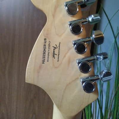Refinished Squier Stratocaster, Matching Headstock image 6