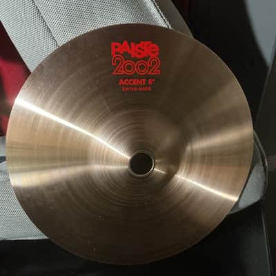 Paiste 6" 2002 Accent Cymbal Mint Condition image 1