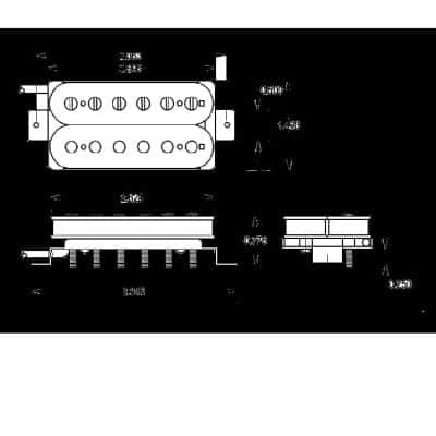 Seymour Duncan APH-1N Alnico II Pro Humbucker Electric Guitar Neck Pickup Nickel Cover image 3