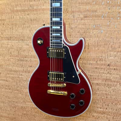 Gibson Custom Shop Les Paul Custom 2008 - Wine Red image 5
