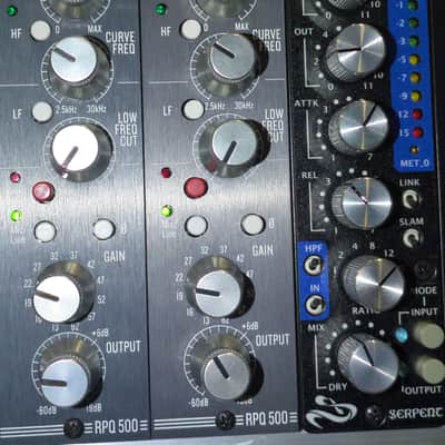 AEA RPQ500 Series 2 500 Series Mic Preamp Module with CurveShaper 2010s - Silver image 4