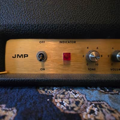Collector Quality 1973 Marshall JMP 2061 Lead & Bass 2-Channel 20-Watt Amp Head 1967 - 1974 - Low Watt Plexi! image 2