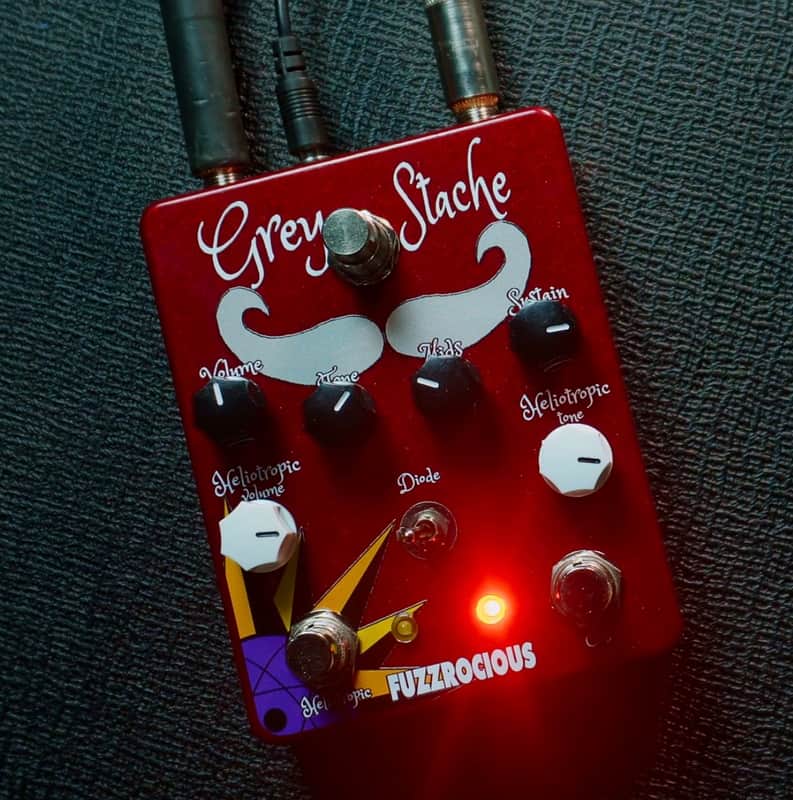Fuzzrocious GREY STACHE/HELIOTROPIC image 1