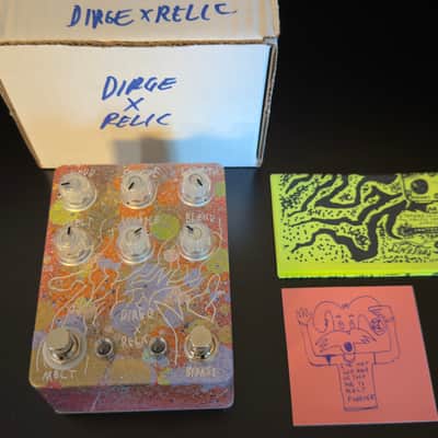 Dirge Electronics Slowly Melting Relic Music Exclusive "Taste The Rainbow" Finish - Rainbow image 1