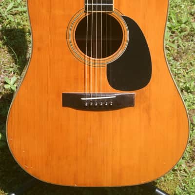 1977 Sada Yairi YD-302 Japan Vintage Dreadnought Guitar Natural, Bargain!! image 2