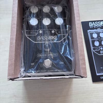 Origin Effects BASSRIG '64 Black Panel 2022 - Present - Black image 1