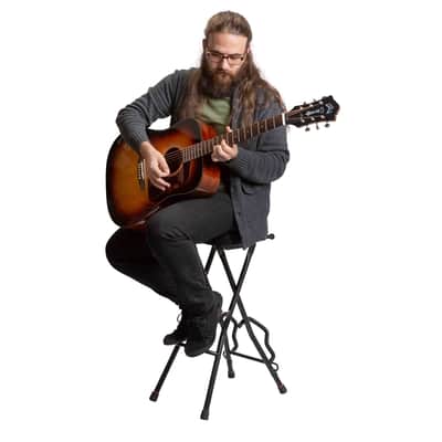 Immagine Gator Frameworks Gfw Gtrstool Sgabello Per Chitarra Con Supporto - 8