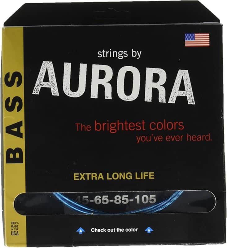 Aurora Bass Strings 4 Gauge (Gold) image 1