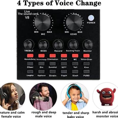 Podcast Microphone Equipment Bundle – Condenser Microphone, Audio Interface & Live Sound Card for Recording and Streaming image 4