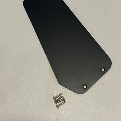 Japan Kramer Focus Model Guitar Black Reproduction Control Cavity Backplate image 1