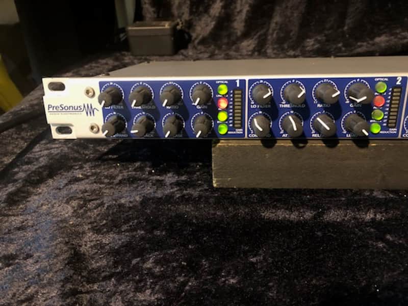 PreSonus CL44 Quad Compressor / Limiter 2000s Blue & Silver | Reverb