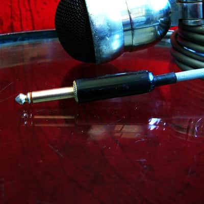 Vintage 1950's Electro-Voice 630 Omnidirectional Dynamic Microphone Hi Z harp mic w cable and RARE baffle 605 636 664 image 17