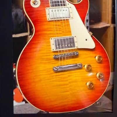 Gibson Custom Shop Collector's Choice #34 "Blackburst" '59 Les Paul Standard Reissue 2010s - Aged Ebony over Washed Cherry Sunburst image 19