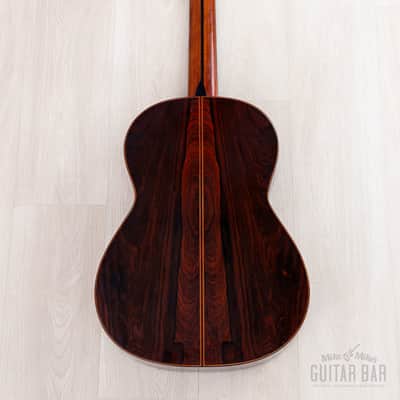 1973 Sakazo Nakade No. 1200Y Vintage Classical Guitar, Spruce + Brazilian Rosewood w/ Case image 3