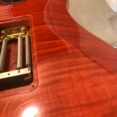 Hamer Californian Elite Flamed Maple 1992 - Salmon Blush Transparent image 21