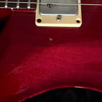 PRS McCarty Korina with Humbuckers 2008 - 2009 - Vintage Cherry image 6