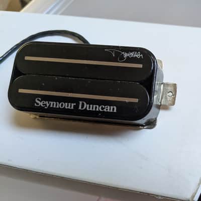 Seymour Duncan Dimebucker SH-13 Frankensteined W/ nickel Base Plate + Black Ring image 4