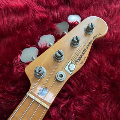 c.1978- Fernandes FPO-75VSB OPB Style MIJ Vintage Bass “Sunburst” image 3