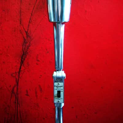 Vintage 1950's Calrad DM-17 dynamic microphone High Z w cable Lafayette Olson Aiwa Electro Voice 664 image 3