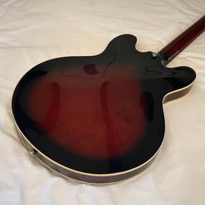 Vintage 1998 Epiphone Dot (Gibson 335) - Made in Korea (MIK) - Cinnamon Burst - Free Pro Setup image 7