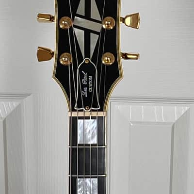 1990 Gibson Les Paul Custom Ebony image 5