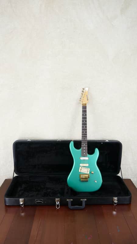 Kramer Focus 1000 Late 80's - Green #26616 w/HSC USED image 1