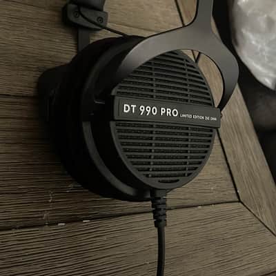 Beyerdynamic DT 990 Pro 250 Ohm Open-Back Over-Ear Monitoring Headphones 2010s - Black/Grey image 1