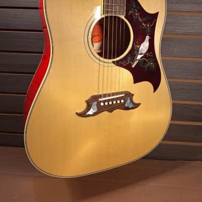 Gibson Dove - Antique Natural Gloss- Bone nut and Saddle - Professional Set up - Free shipping image 3