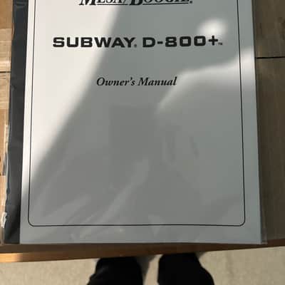 Mesa Boogie Subway D-800 Plus 800-Watt Bass Amp Head 2025 - Mint! image 12