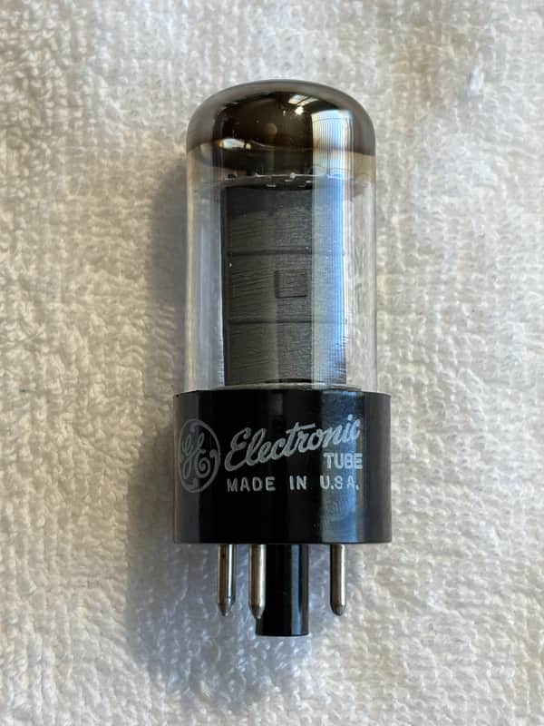 GE 6V6 Vacuum Tube Circa-1960s-Glass image 1