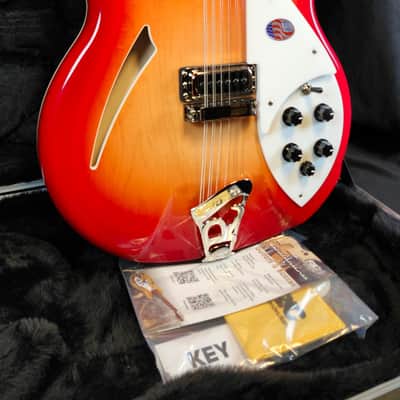 Rickenbacker 360/12 FireGlo 12-String Hollowbody Guitar, Stereo, HSC image 5