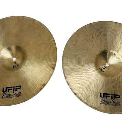 UFIP Primo Series Cast Bronze 14" Hi-Hat Cymbal Pair image 2
