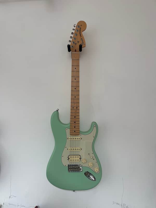 Fender American Performer Stratocaster with Maple Fretboard 2019 - Satin Surf Green