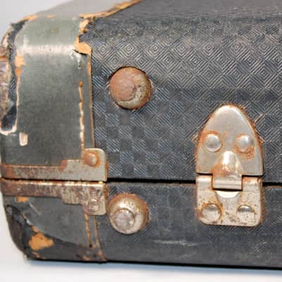 Ampeg or Burns Guitar Case • 1960's • Blue Diamond Tolex image 8