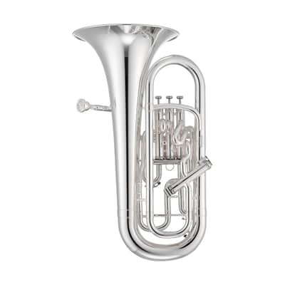 Jupiter JEP1120S Compensating 4-Valve Euphonium - Silver plated image 1