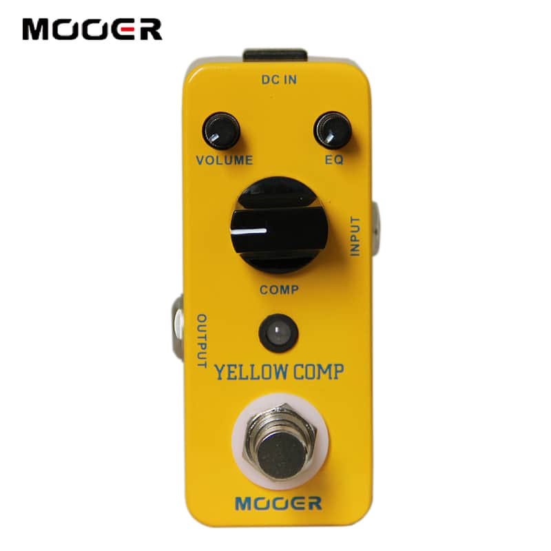 Mooer Yellow Comp Optical Compressor Effect Pedal True Bypass Fast Shipment,price include the import duty for US buyer image 1