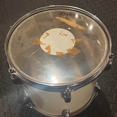 Tama Swingstar 12x11” Power Tom 1980s MIJ - White image 8