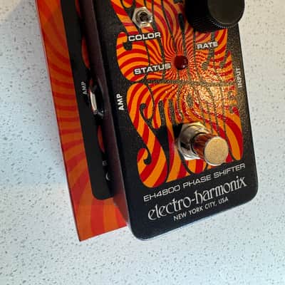 Electro-Harmonix Nano Small Stone EH4800 Phase Shifter V2 2021 - Present - Black image 3
