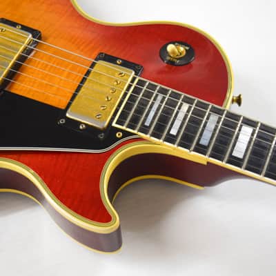 Gibson Les Paul Custom 1990 - Heritage Cherry Sunburst Flame image 6