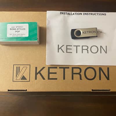KETRON Pendrive USB Stick SONG, STYLES, POP ( for SD7,SD40,SD80,MidjPro,SD9,SD90,SD60K ) image 1