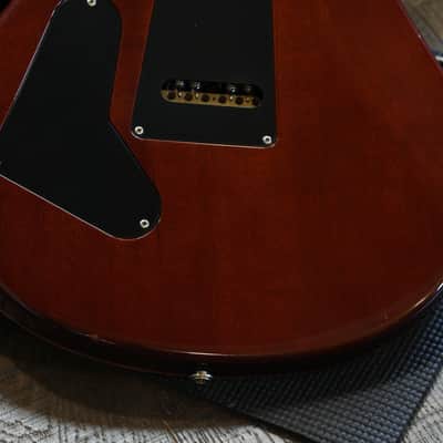 2011 PRS Custom 24 Quilt 10 Top Electric Guitar Dark Cherry Burst + OHSC image 15