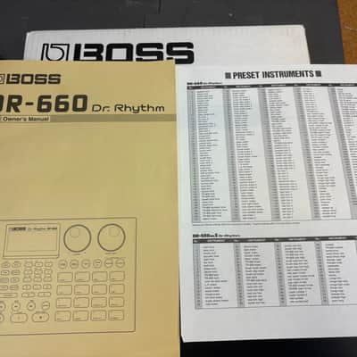 Boss DR-660 Dr. Rhythm image 8