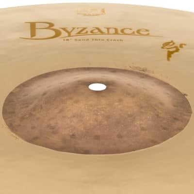 Meinl Byzance Vintage Sand Thin Crash Cymbal 18 image 5