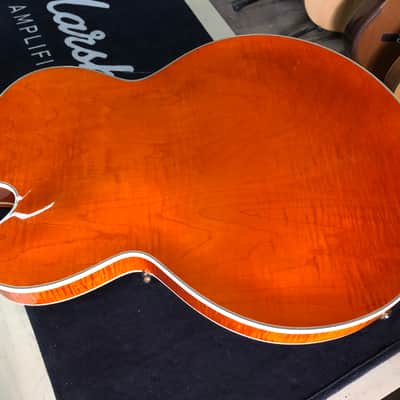 Rare Gibson Chet Atkins Country Gentleman de 1992 Sunrise Orange USA avec ses papiers et étui image 12