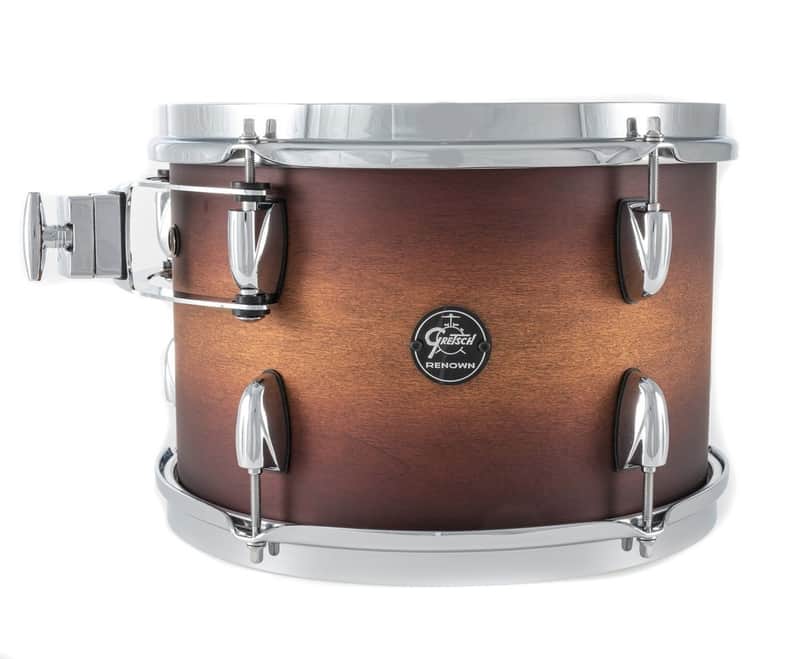 Gretsch GR805.250 RN2-0812T-STB 12x8 Tom Tom Renown Maple Satin Tobacco Burst image 1