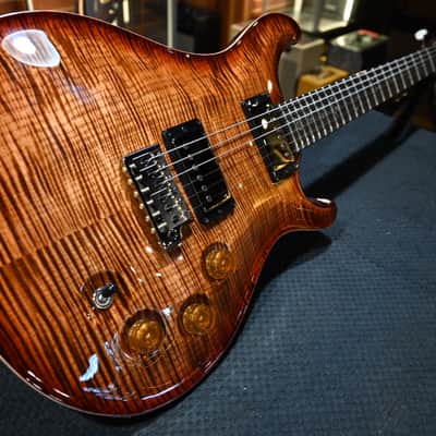 PRS Wood Library DGT 10-Top Ebony - Copperhead Cherry Burst #2554 image 3